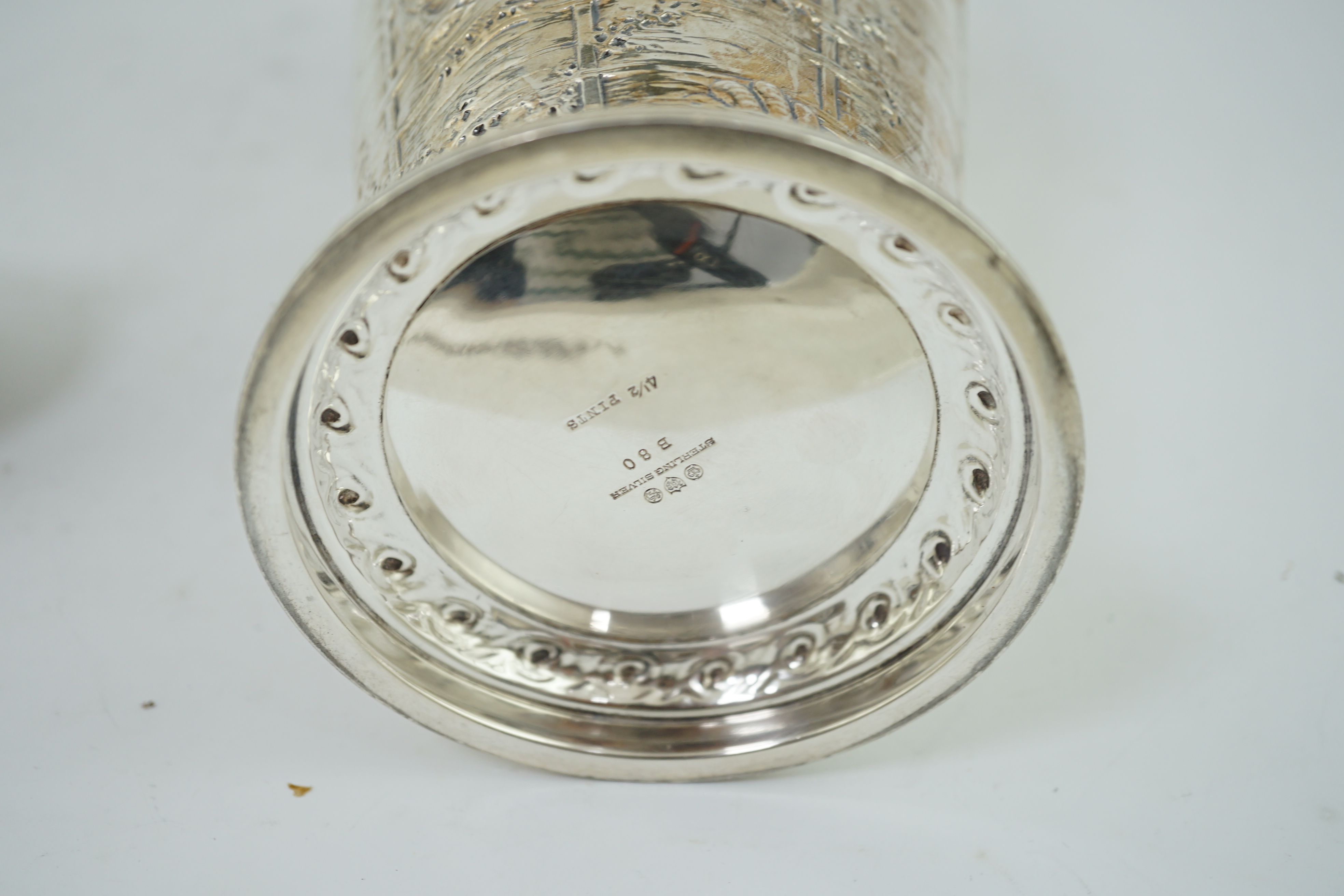 A good American sterling silver cocktail shaker